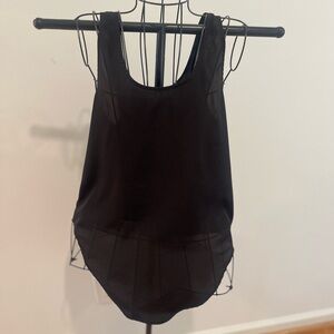 Leith Black Tank Top